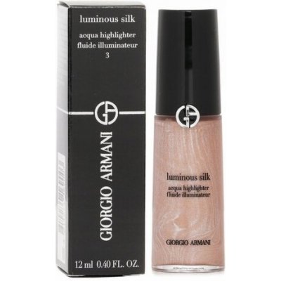 Giorgio Armani Tekutý rozjasňovač Luminous Silk Acqua Highlighter 3 12 ml – Zboží Dáma