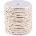 Šňůra na drhání macrame a háčkování / příze Ø4 mm, střední, režná světlá – Hledejceny.cz