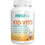 NOW Foods NOW Kid Vits Berry blast Multivitamín pro děti 120 žvýkacích pastilek – Hledejceny.cz