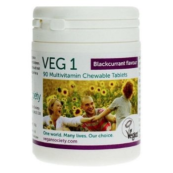 The Vegan Society VEG 1 černý rybíz 90 tablet