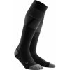 CEP běžecké kompresní ponožky Ultralight pánské černé/šedé