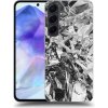 Pouzdro a kryt na mobilní telefon Samsung Picasee silikonové Samsung Galaxy A55 5G Chrome černé