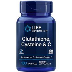 Life Extension Glutathione Cysteine & C 100 kapsle