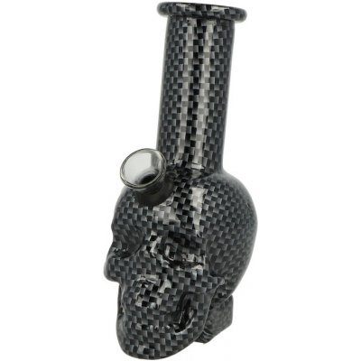 VPKCZ Skleněný bong Skull Black 15cm – Hledejceny.cz