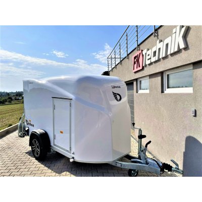 Debon Cargo bílý – celolaminátový aerodynamický přívěs – Zboží Mobilmania