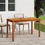 Omaxi 696313 Zahradní stůl 110 x 55 x 67 cm masivní akáciové dřevo – Hledejceny.cz