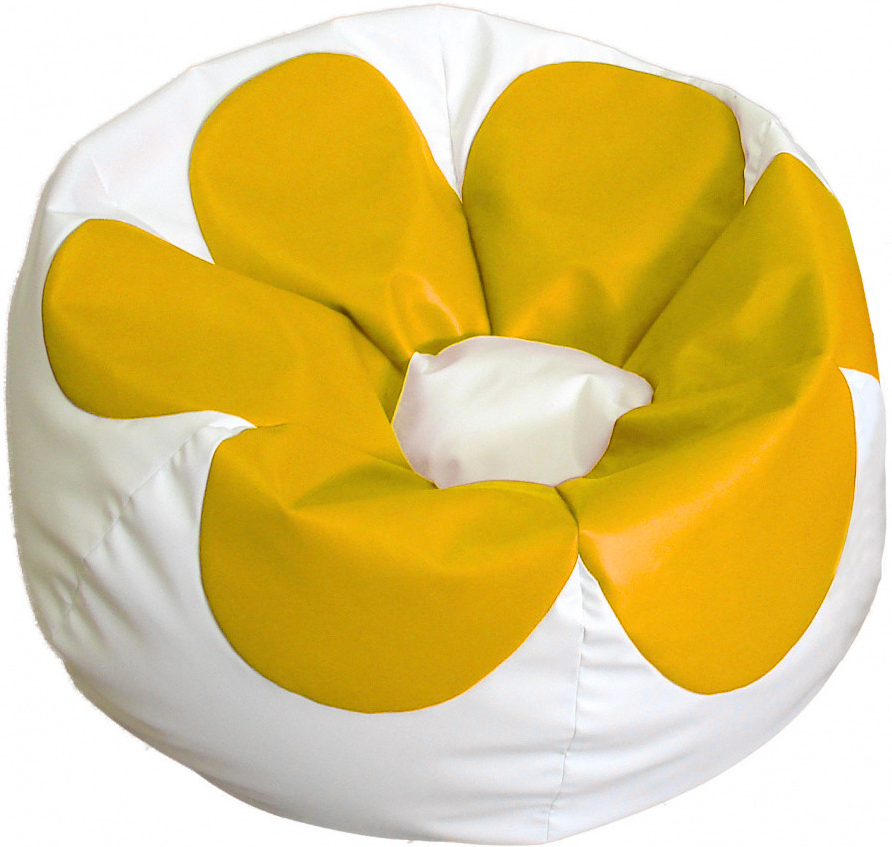 Antares sedací vak FLOWER SK02 bílá SK05 žlutá