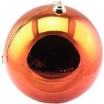 DECOLED Velká vánoční koule 30 cm, měděná, lesklá, UV – Hledejceny.cz