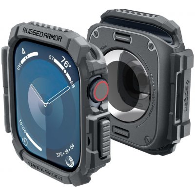 Spigen Rugged Armor Apple Watch Series 10 46mm dark gray ACS08598 – Zboží Živě