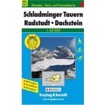 Turistická mapa F&amp amp B 201 Schladminger Tauern – Zboží Mobilmania