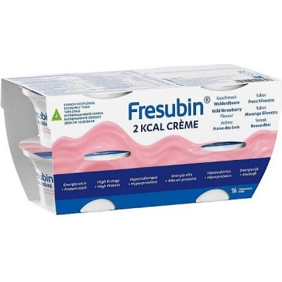 FRESUBIN 2 KCAL CREME PŘÍCHUŤ LESNÍ JAHODA POR SOL 4X125G – Hledejceny.cz