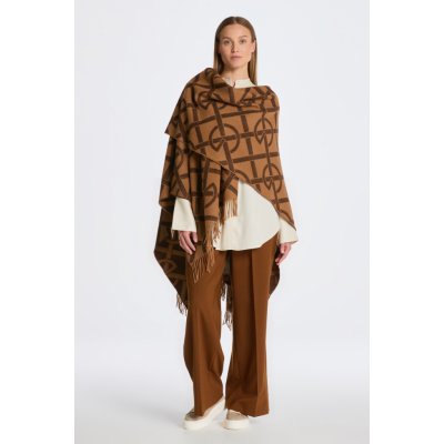 Gant PONČO G PATTERN PONCHO hnědá – Zbozi.Blesk.cz