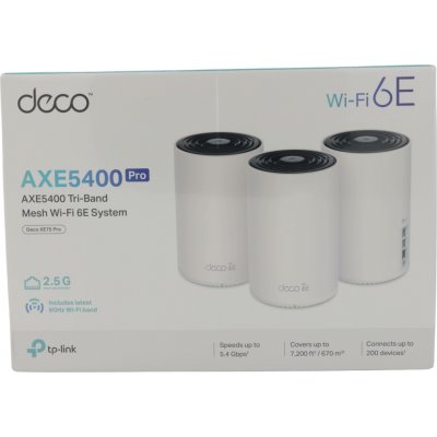 TP-LINK Deco XE75 Pro, 3ks – Zboží Mobilmania