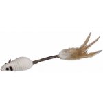Nobby Pet Shop Gmbh Hračka cat matatabi tyčka peří/myška 14cm – Zboží Dáma