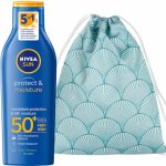 Nivea Sun Protect & Moisture hydratační mléko na opalování SPF50+ 200 ml – Hledejceny.cz