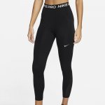 NikE Pro Dri-FIT Women's High Black/White – Sleviste.cz