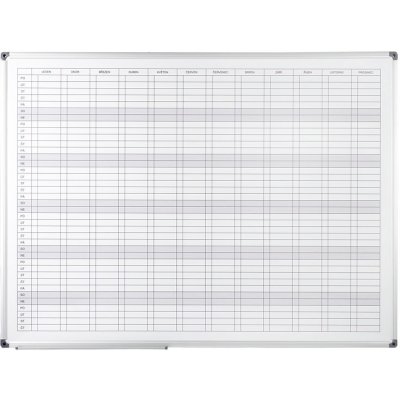 Arta Roční plánovací tabule 90 x 120 cm s CZ potiskem DI-BSICG9012D – Zboží Mobilmania