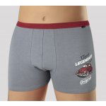 Andrie boxerky pánské PS 5689 auto šedé – Hledejceny.cz