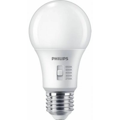 Philips CorePro LEDbulb DIM 8-60W A60 E27 5CCT LED Žárovka 8W 800lm – Hledejceny.cz