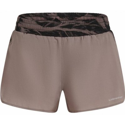 Icebreaker Wmns Mer 125 ZoneKnit Speed 3 Shorts Porcini/Black/Aop – Hledejceny.cz