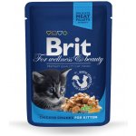 Brit Premium Cat Kitten Chicken Chunks 100 g – Sleviste.cz
