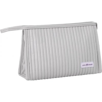 Kufryplus kosmetická taška MB1004 šedá – Zboží Dáma