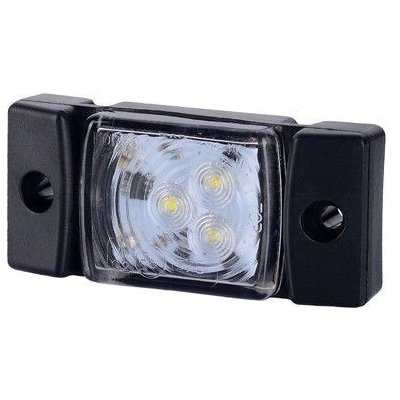 Poziční světlo bílé 12/24V = 3x LED dioda LD 140