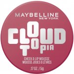 Maybelline Multifunkční pěna na rty a tváře CloudTopia Mousse 02 Ethereal Rouge 5 g – Sleviste.cz