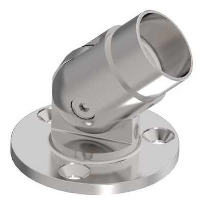 Hahn Steel Nastavitelná nástěnná příruba pro zábradlí O42,4 mm – Sleviste.cz