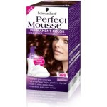 Schwarzkopf Perfect Mousse Permanent Color barva na vlasy 388 tmavě červenohnědý – Zbozi.Blesk.cz