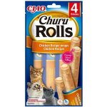 Churu Rolls Chicken wraps & Chicken cream 4 x 10 g – Zbozi.Blesk.cz