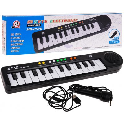 RKToys Dětský keyboard MQ 2518 s mikrofonem – Hledejceny.cz