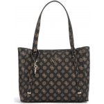 Guess G kabelka shopper logo tmavě hnědá – Hledejceny.cz