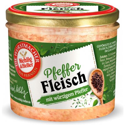 Mehlig & Heller pepřové vepřové maso ve vlastní šťávě 250 g – Zboží Dáma