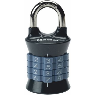 Master Lock 1535EURDCOL šedý – Zboží Mobilmania