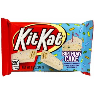 NESTLÉ Kit Kat Birthday Cake 42 g – Zboží Mobilmania