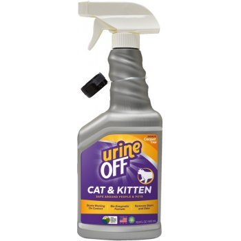 TROPICLEAN Urine Off odstraňovač zápachu moči pro kočky 500ml