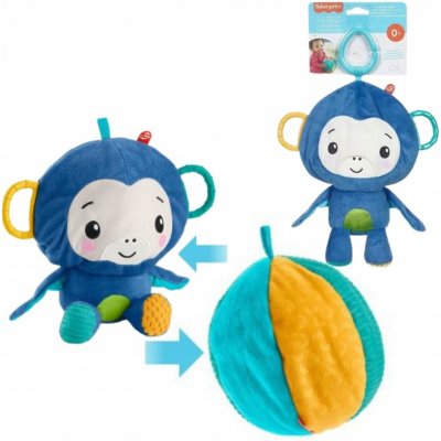 Fisher-Price opička a míč s aktivitami GRR32 – Zboží Mobilmania