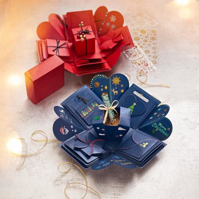 Weltbild Vánoční dárkové krabičky na překvapení, sada 2 ks – Zboží Mobilmania