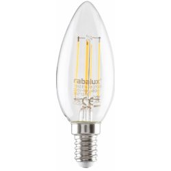 Rabalux LED žárovka , C35, E14, 4W, teplá bílá LED E14 4W