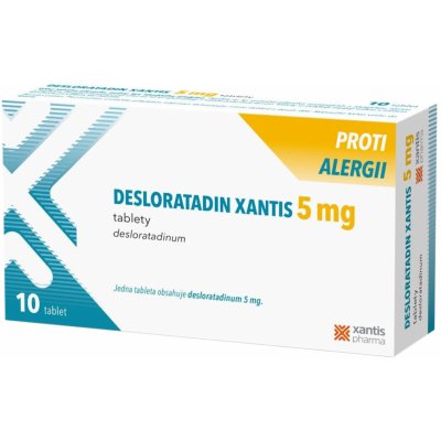 DESLORATADIN XANTIS POR 5MG TBL NOB 10