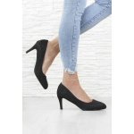 Listar Černé třpytivé lodičky 6604 1A B – Zboží Dáma