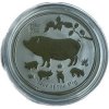 The Perth Mint stříbrná mince Lunar Series II Year of Pig 2019 1 oz