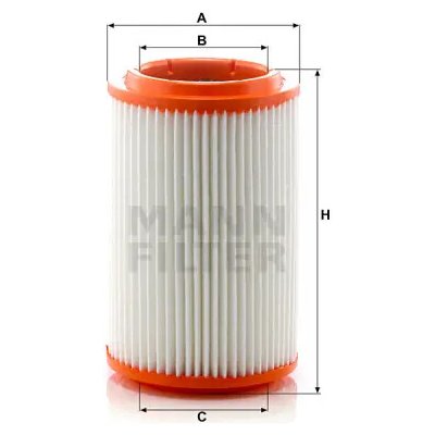 MANN FILTER Vzduchový filtr C 16 007 – Hledejceny.cz