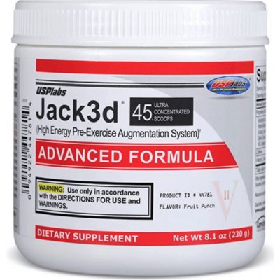 USP Labs Jack3D 250 g – Hledejceny.cz