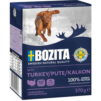 Bozita Adult Dog Naturals Big Turkey 370 g – Sleviste.cz