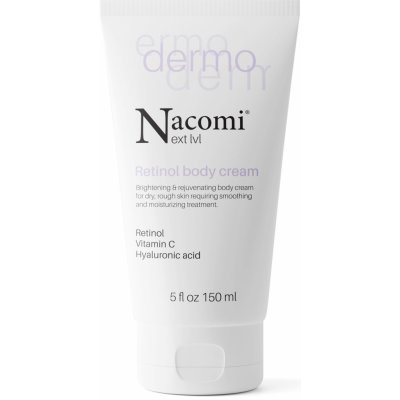 Nacomi Dermo Retinol Body Cream tělový krém s retinolem a vitamínem C 150 ml – Hledejceny.cz