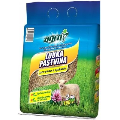 AGRO Travní směs Louka Pastvina 2kg – Zbozi.Blesk.cz
