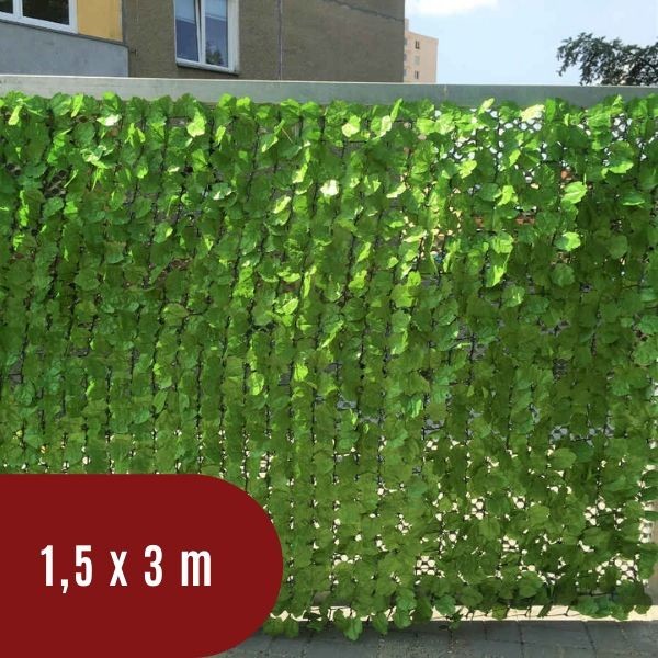 Benco Umělý živý plot listnatý - výška 150 cm, balení 3 m - břečťan