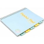 PUKKA PAD Spirálový sešit Pastel project book mix A4 linkovaný – Zboží Dáma